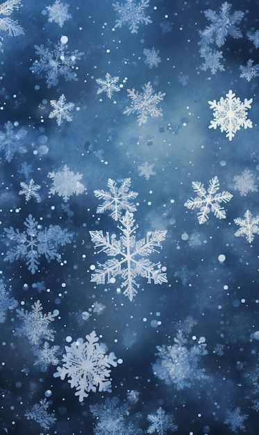 Dark Snowflake Wallpaper, Snowflakes Wallpaper, Christmas Pattern Background, Snowflake Wallpaper, Snowflakes Falling, Christmas Backgrounds, Falling Snow, Snow Flake, Blue Snowflakes