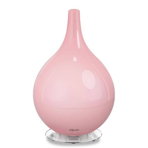 Brand New In Box Objecto Hybrid H3 Humidifier Color: Pink Objecto's Original And Classic Humidifier Is Small In Appearance But Huge In Performance, Blending With Every Room's Dcor. Features Include Aroma Tabs For Added Essential Oils, Ultrasonic Technology To Kill Bacteria And A Timer Mode Which Lasts Up To 18 Hours. * Lasts 18 Hours * Humidifies 350 Sq. Ft. * Automatic Shut Off * Polycarbonate * Hand Wash * * Specifications * Tank Capacity, 2.1 Qts. * Diameter, About 8" * Height, About 12" Aromatherapy Humidifier, Humidifiers, Hybrid Design, Air Humidifier, Air Purifier, Water Tank, Conversation Piece, Aromatherapy, Mist