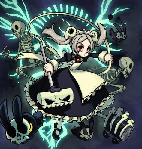 Marie Skullgirls, Fall Games, The Catacombs, The Boss, Drawing Reference Poses, Game Character, Cover Art, Art History, Album Covers