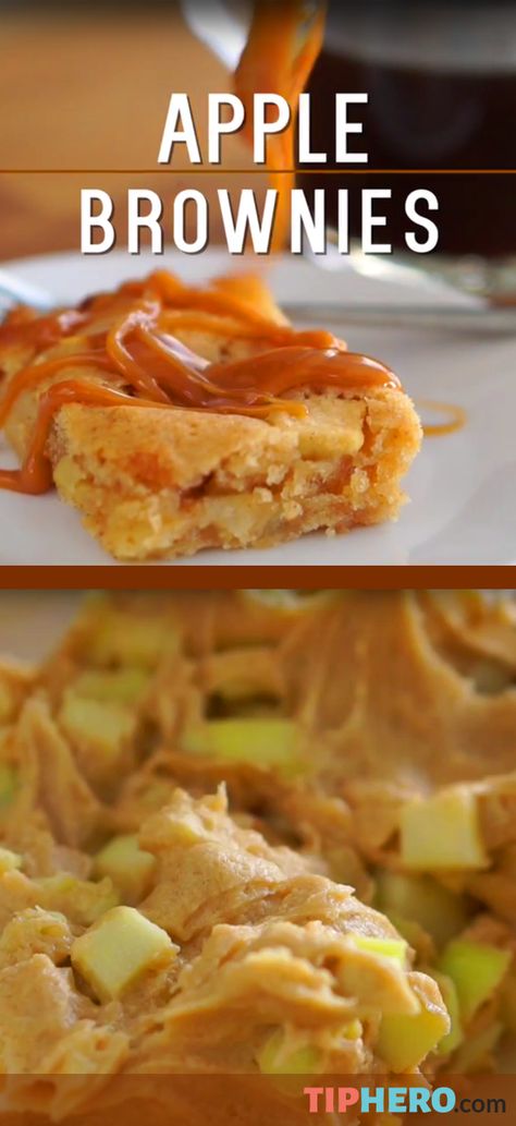 Cinnamon Blondies, Apple Brownies, Classic Brownies, Desserts Brownies, Healthy Apple Desserts, Dessert Apple, Granny Smith Apple, Family Baking, Dessert Recipies