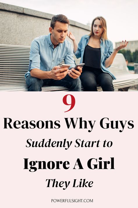 If you are asking yourself "why is he ignoring me? Here are 9 reasons why guys suddenly start to ignore a girl they like. Quotes When He Ignores You, When He Suddenly Stops Talking To You, What To Do When People Ignore You, Why Are You Ignoring Me, When A Guy Ignores You, Why Do People Ignore Me, Why Does He Ignore Me, Why Is My Crush Ignoring Me, When The Person You Love Ignores You