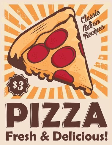 Pizza Cartel Señalización Vintage Rústico Pizzas Aesthetic, Pizza Advertisement, Pizza Flyer, Pizza Sign, Vintage Food Posters, Pizza Poster, Restaurant Poster, Pizza Art, Italian Posters