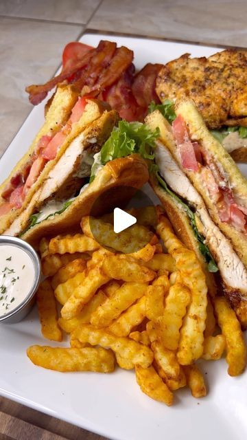 Desha Jordan on Instagram: "Chicken Caesar Club Sandwich!! #chicken #caesar #club #foodie #tasty #reels #mealsbydesha #instagood #exlpore #dinnerideas #toptags" Chicken Club Sandwich, Club Sandwich Chicken, Sandwich Chicken, Chicken Club, Chicken Caesar, Witch Spirituality, Club Sandwich, Sandwiches, Witch