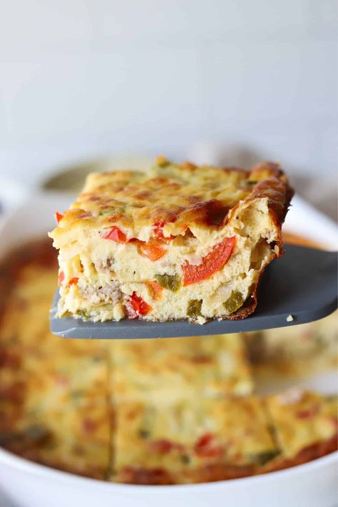 Cottage Cheese Egg Bake Meal Prep Cottage Cheese Eggs, High Protein Food Plan, 29g Protein Cottage Cheese Egg Bake, Cottage Cheese Egg Quiche, Cottage Cheese Egg Bake Healthy, Cottage Cheese High Protein Dessert, High Protein Egg Casserole, Breakfast Casserole High Protein, Egg White Meal Prep