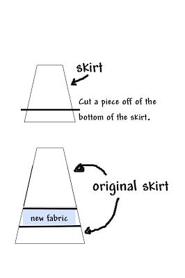 How To Lengthen A Skirt Ideas, How To Make A Skirt Longer, Lengthen Dress, Scatter Sunshine, Boho Sewing, Diy Skirts, Sister Missionary, Sewing Alterations, Upcycle Sewing