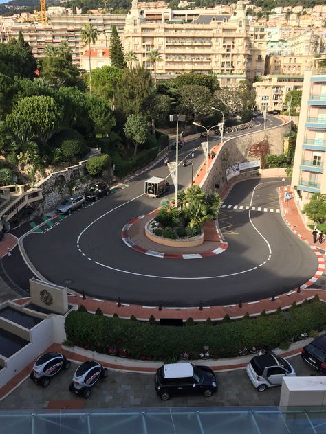 The Famous Fairmont Corner, Part Of The Monaco F1 Circuit. #monte-carlo #f1 #fairmont Monaco Formula 1 Monte Carlo, Monaco Grand Prix Formula 1 Aesthetic, Life In Monaco, Monaco F1 Aesthetic, Monaco Aesthetic F1, European Summer Night, Monaco Architecture, Monte Carlo Aesthetic, Caviar And Champagne