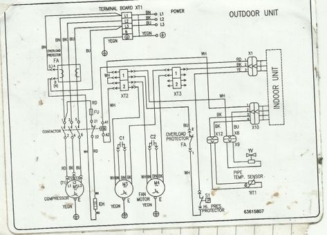 Onida Split Ac Wiring Diagram Car Wiring Diagram, Ductless Air Conditioner, Ac Wiring, Split System Air Conditioner, Car Wiring, Air Conditioner Compressor, Split Ac, Split System, Electrical Wiring Diagram