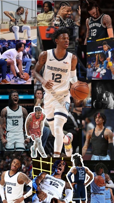 Ja Morant Style, Basketball Wallpaper, Dope Outfits For Guys, Nba Pictures, Boys Basketball, Basketball Pictures, The Boy Is Mine, Dope Outfits, Cute Selfie Ideas