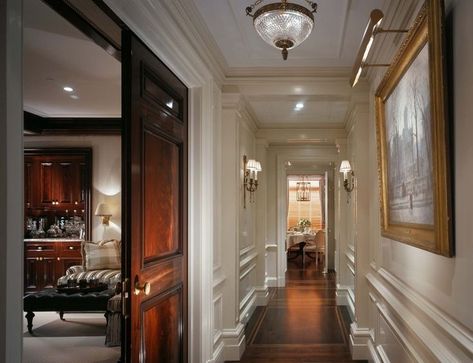 Pineapple House, Corridor Design, Hallway Designs, 아파트 인테리어, New York Apartment, Style Deco, Luxury Homes Interior, Dream House Interior, Exterior House