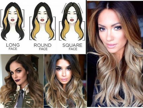 Hair contouring: Utilízalo para resaltar tus facciones Hair Color Placement, Hair Contouring, Hair Color Formulas, Hair Color Chart, Hair Techniques, Hair Color Techniques, Brown Blonde Hair, Hair Color And Cut, Hair Color Balayage