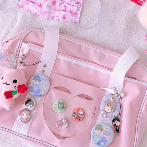 Anime Purse, School Bag Cute, Japanese School Bag, Heart Purse, Heart Shaped Bag, Kawaii Bag, Ita Bag, Japanese School, Coin Bag