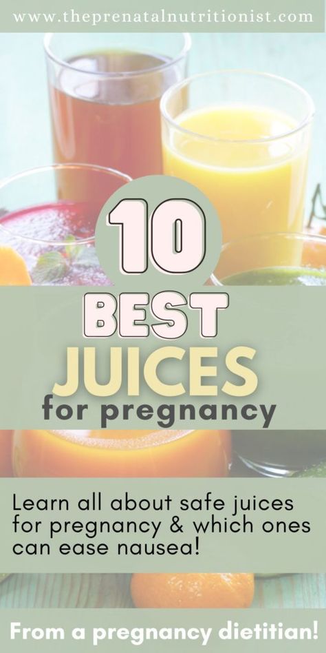 10 Best Juices For Nausea During Pregnancy | The Prenatal Nutritionist Morning Sickness Smoothie, Homemade Juices, How To Stop Nausea, Nausea During Pregnancy, Sickness Remedies, Morning Sickness Remedies, Nausea Pregnancy, Smoothie Guide, Reduce Nausea