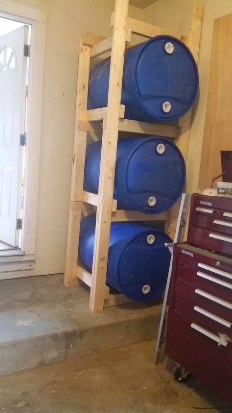 Water Barrel Storage, Barrel Storage, Rain Harvesting, Water Barrel, Rain Collection, Emergency Preparedness Kit, 55 Gallon, Water Collection, Lake Cabin