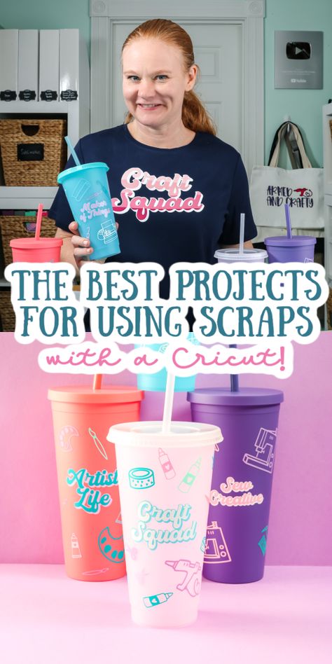 You’ll love today’s Cricut vinyl projects if you keep your vinyl scraps. I have easy Cricut projects that use up all your HTV and vinyl scraps. So, grab all the small pieces you may have leftover from other projects and get started! Easy Cricut Projects, Cricut Videos, Cricut Vinyl Projects, Craft Ideas To Sell, Home Decor Tips And Tricks, Country Chic Cottage, Maker Project, Ideas To Sell, Pot Crafts