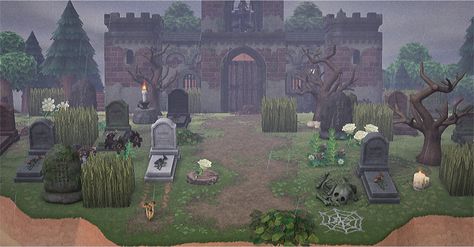 Acnh Graveyard, Island Ideas, Graveyard, Animal Crossing, On Twitter, Twitter, Animals