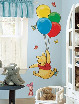 Functional nursery decor is safe, comfortable for toddlers and mothers, pleasant and relaxing Cartoon Wall Painting, Pooh Winnie, Winnie The Pooh Nursery, Wall Art Diy Paint, School Wall Art, Diy Wall Painting, Disney Nursery, Wall Painting Decor, Wall Drawing