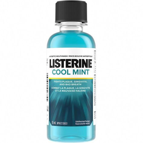 Listerine Cool Mint, Antiseptic Mouthwash, Dnd Dragons, Hygiene Routine, Travel Size Bottles, Benzoic Acid, Cotton Ball, Mouthwash, Thyme