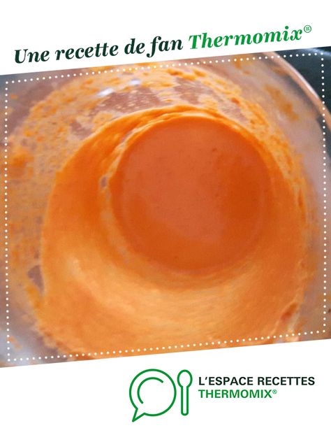 sauce chorizo par ajolivier. Une recette de fan à retrouver dans la catégorie Sauces, dips et pâtes à tartiner sur www.espace-recettes.fr, de Thermomix<sup>®</sup>. Sauce Chorizo, Marinade Sauce, Cocktail Sauce, Dipping Sauce, Mayonnaise, Peanut Butter, Biscuits, Condiments, Food And Drink