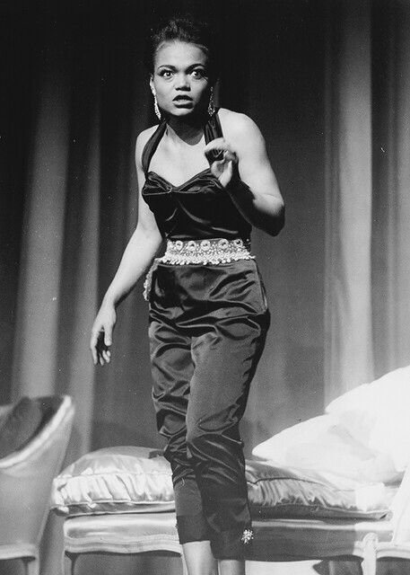 Eartha Kitt on Broadway c. 1950s Iconic Singers, Yacht Rock, Black Glamour, Eartha Kitt, Vintage Black Glamour, Black Hollywood, Deep Winter, Black Excellence, Black Beauty