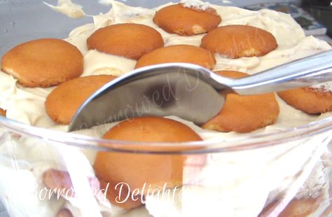 Butterscotch Banana Pudding Banana Butterscotch Pudding, Butterscotch Banana Pudding, Butterscotch Pudding Dessert, Butterscotch Pudding Recipes, Banana Butterscotch, Pudding Desserts Recipes, Heart Baking, Banana Pudding Desserts, Berry Cobbler