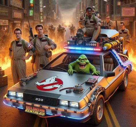 Ghostbusters Pictures, Ghostbusters Theme, Go Busters, The Real Ghostbusters, Ghost Busters, Movie Poster Art, Back To The Future, To The Future, Long Live