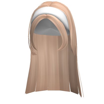 Blonde Roblox Hair, Cute Roblox Hair, Rambut Roblox, Roblox Blonde Hair, Roblox Hairstyles, Preppy Headband, Roblox Hairs, Blonde Hair Roblox, Hair With Hat