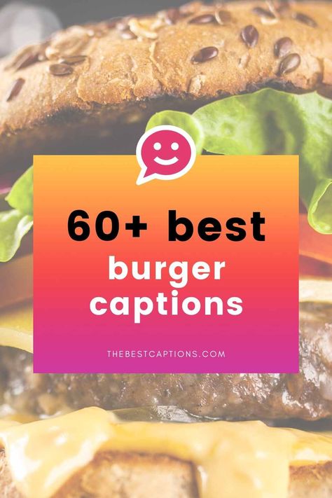 Burgers are incredibly photogenic. This list of #burger captions will pair perfectly with your next #cheeseburger! Burger Instagram Caption, Burger Quotes Instagram, Burger Captions Instagram, Dessert Captions, Burger Names, Making Burger Patties, Funny Burger, Beer Burger, In And Out Burger