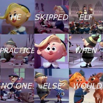 Claymation Christmas, Hermey The Elf, Earth Memes, Christmas Memes, Movie Memes, Rudolph The Red, Red Nosed Reindeer, Merry Little Christmas, Funny Signs