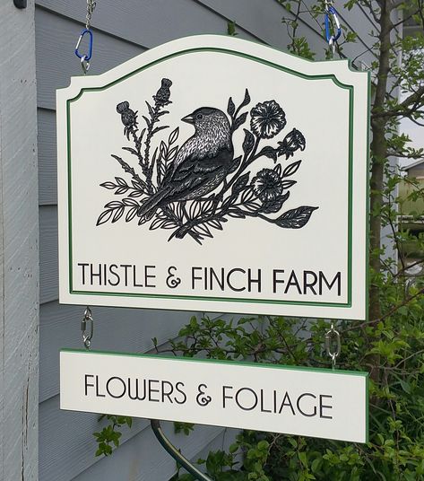 Cottage Signs Outdoor, Farm Signs Entrance, Custom Farm Signs, Driveway Sign, Cottage Names, Business Signs Outdoor, River Town, Small Business Signs, Barn Signs