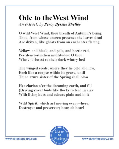 #ListentoPoetry has added six #poems by #PercyByssheShelley, #RomanticPoet #Philosophicalpoet. Listen to #OdeToTheWestWind also #TheCloud , #ToNight and #WhenTheLampIsShattered #Poetry #PoetryCommunity #EnglishPoet #RomanticMovement Ode To The West Wind Poem, Ode To The West Wind, Wind Poem, Percy Bysshe Shelley, English Poets, John Keats, Mary Shelley, King Of Kings, Philosophy