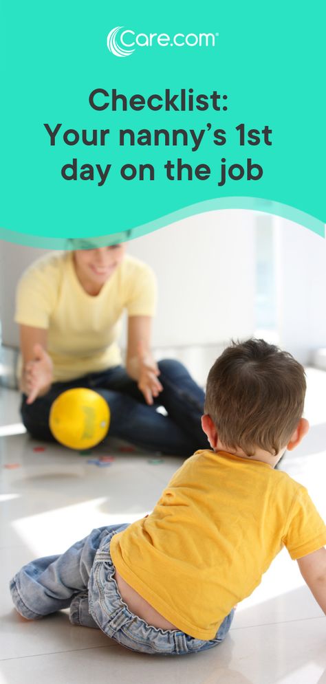 Nanny First Day Checklist, Nanny Checklist, Things To Do As A Nanny, Nanny Duties Checklist, Nanny Responsibilities, Live In Nanny Tips, Nanny Contract, Nanny Job Description, Live In Nanny