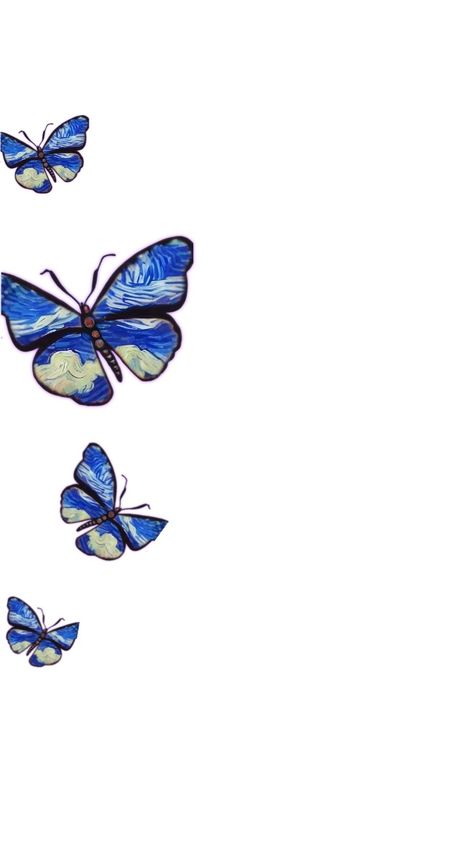 Van Gogh Butterfly, Art Portfolio, Van Gogh, Moth, Stray Kids, Butterflies, Portfolio, Wallpapers, Van