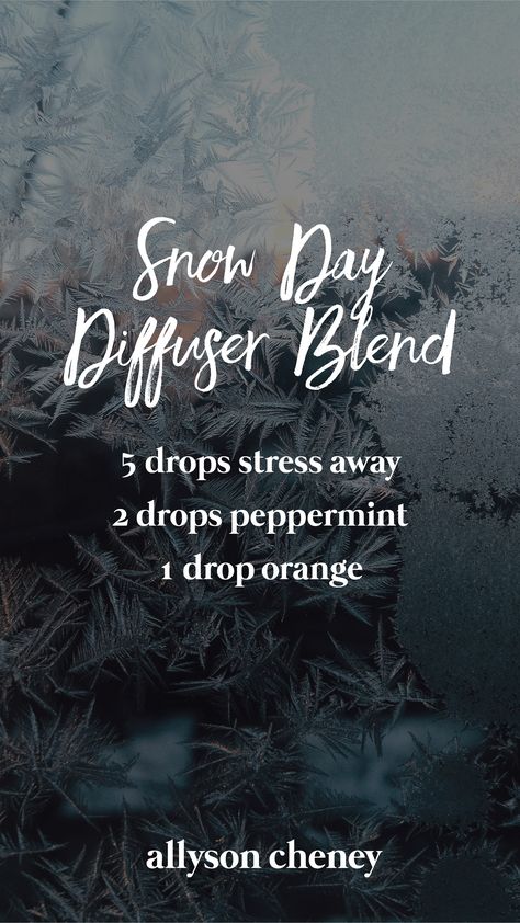 Snow Day Diffuser Blends Young Living, Diffuser Cleaning, Young Living Essential Oil Diffuser, Diffuser Blends Young Living, Smell Clean, Young Living Oils Recipes, Scent Blends, Living Oils Recipes, Essential Oil Perfumes Recipes