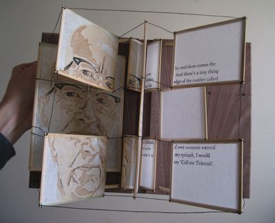 Trimtab - Graham Patten Bookbinding Mises En Page Design Graphique, Buckminster Fuller, Accordion Book, Creative Books, Book Sculpture, Up Book, Handmade Book, Pop Up Book, A Level Art