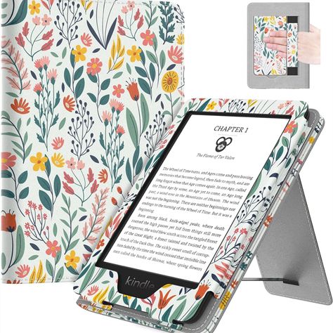 Stunning floral kindle cover. Spring and Summer. Reader. Summer Reading Aromatherapy Accessories, Kindle Paperwhite Case, Crafts Sewing Patterns, Kindle Cover, Aromatherapy Blends, Needlepoint Tapestry, Kindle Case, Kindle Paperwhite, Craft Accessories