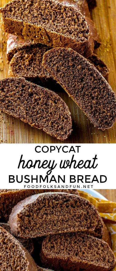 Now you can skip the steakhouse and make this Copycat Outback Bread at home with pantry ingredients! This Honey Wheat Bushman Bread recipe makes 4 oaves, serves 24, and costs just $3.18 to make.  via @foodfolksandfun Bushman Bread, Outback Steakhouse Bread, Outback Bread, Steakhouse Bread, Copycat Outback, Honey Wheat Bread, Wheat Bread Recipe, Bread At Home, Outback Steakhouse