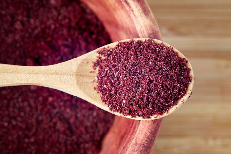 What Is Sumac, and How Should You Use This Vibrant Spice? Sumac Recipes, Sumac Spice, Winter Stews, Red Spice, Spice Shelf, Middle Eastern Dishes, Eastern Cuisine, Grilled Meat, Spice Blends