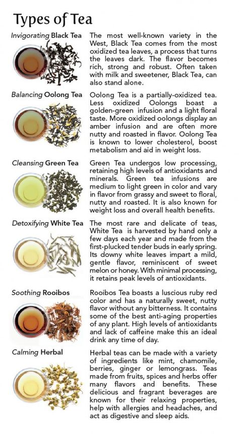 types of tea they offer Natural Tea Recipes, Types Of Tea For Tea Party, Types Of Teas And Their Benefits, What To Add To Tea, Tea Schedule, Tea Business Ideas, Herbal Tea Business, Tea Combinations, Tea For Beginners