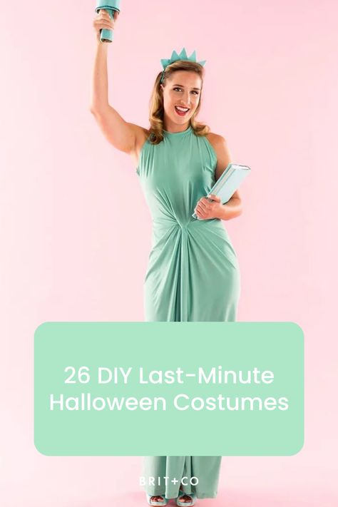 If spooky season isn't your favorite time of year, Halloween costumes might definitely play a big part in that. If you're just waiting for October 31st to be over, don't worry because the costumes on this list all have one thing in common: every single one can be made with items that you (or your friends) already have in your closet, meaning you'll be able to keep your shopping minimal, if you even have to shop at all.