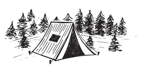 Sketch Camping in nature set, Mountain landscape, vector illustrations. 8069792 Vector Art at Vecteezy Camp Sketch, Camping Sketch, Camping In Nature, Landscape Vector, Ink Illustrations, Vector Illustrations, Mountain Landscape, In Nature, Vector Art