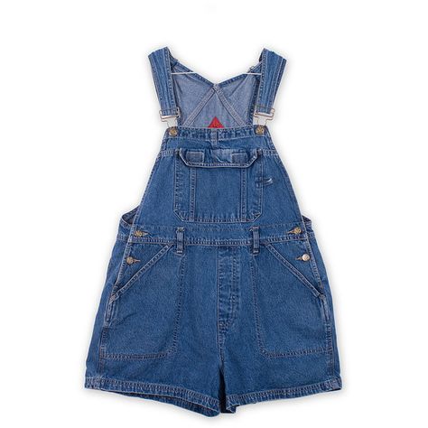 Vintage 1990's No Boundaries Denim Overall Shorts ($35) ❤ liked on Polyvore featuring jumpsuits, rompers, shorts, overalls, bottoms, dresses, denim rompers, blue denim overalls, blue bib overalls and vintage overalls Blue Denim Overalls, Denim Overall Shorts, Shorts Overalls, Overalls Denim, Overalls Vintage, Overalls Shorts, Vintage Overalls, Blue Overalls, Vintage Romper