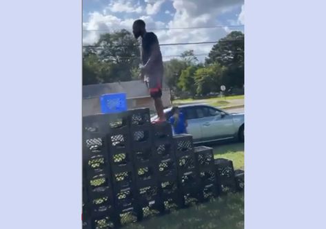 Carolina Man Gets SHOT While Doing The Milk Crate Challenge!! (IG Live Video) Crate Challenge, Milk Crate, Milk Crates, Get Shot, Instagram Live, Live Video, Taking Pictures, Milk, Social Media