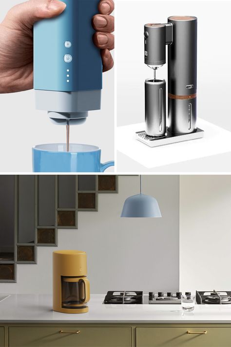 Elevate your morning ritual with these innovative coffee machines, from capsule convenience to high-tech wonders. The perfect start to your day awaits. Learn More! Smart Coffee Machine, Coffee Basket, Capsule Coffee Machine, Filter Coffee Machine, Uses For Coffee Grounds, Technical Drawings, Coffee Shop Design, Coffee Capsules, Filter Coffee