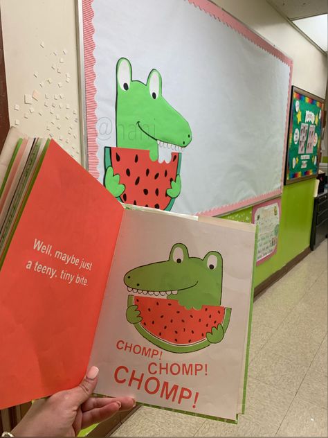 Strawberry Bulletin Board, Watermelon Bulletin Board, The Watermelon Seed, Reading Bulletin Boards, Watermelon Seed, Plants Unit, Watermelon Seeds, Classroom Bulletin Boards, Classroom Theme