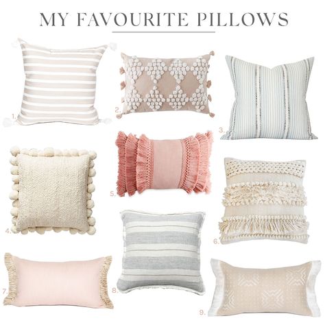 9 Dreamy Pillows for Any Space Home Decor Pillows, Pillows Cute, 3 Bedroom Floor Plan, Basement Floor Plans, Pom Pom Pillows, Jillian Harris, Floor Plan 4 Bedroom, Pillows Decorative, Decor Pillows