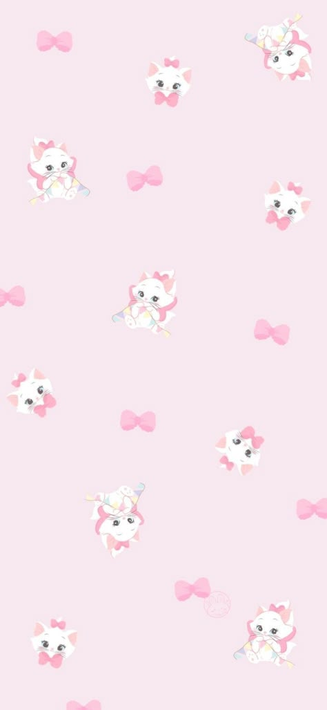 Iphone Wallpaper Violet, Mickey Mouse Wallpaper Iphone, Marie Cat, Space Phone Wallpaper, Pink Wallpaper Girly, Marie Aristocats, Iphone Wallpaper Kawaii, Fotografi Vintage, Cute Christmas Wallpaper