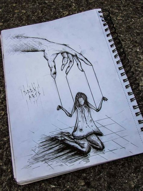 Drawings With Meaning, Easy Pencil Drawings, Deep Drawing, Art Du Croquis, Scary Drawings, Desen Realist, Creepy Drawings, Meaningful Drawings, Deep Art