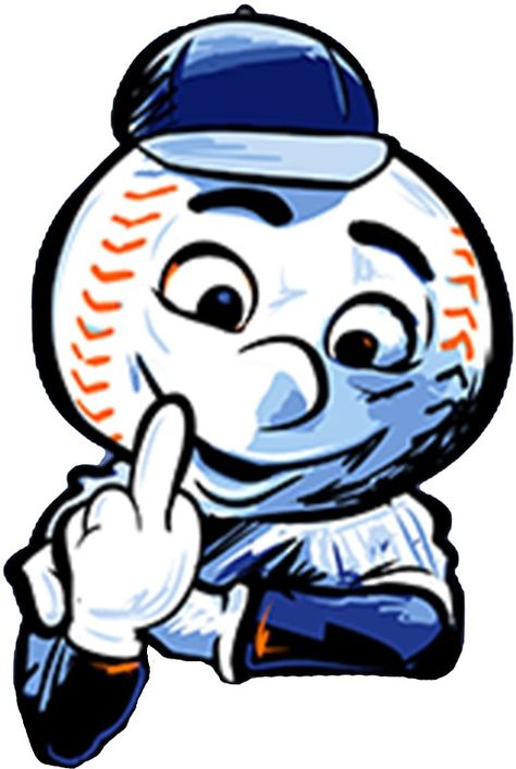 NY Mets Mr. Met Middle Finger Ny Mets Logo, Dtf Images, Ny Mets Baseball, New York Mets Logo, Mets Logo, Lets Go Mets, Baseball Wallpaper, Houston Astros Baseball, Mlb Team Logos