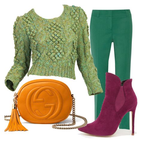 "TETRAD COLOR SCHEME" by byferial on Polyvore featuring M Missoni, Liliana and Gucci Tetradic Color Scheme Fashion, Color Outfits, Color Analysis, Helmut Lang, Ugg Australia, Anne Klein, Body Shapes, Color Combos, Color Schemes