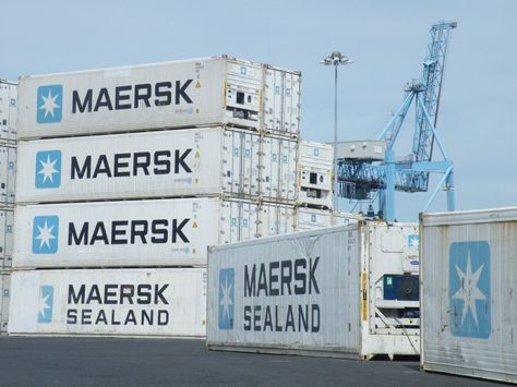 World's Largest Container Line to Cut 2,000 Jobs in Logistics Restructure Maersk Line, Container Terminal, Industry Logo, Stormy Sea, Latin American, Car Brands, Shipping Container, Sea And Ocean, Central America